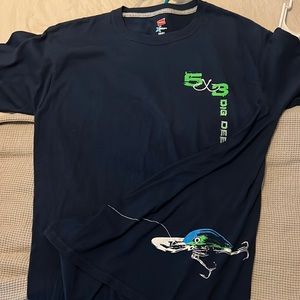 5x3 Fishing Tee Shirt size M